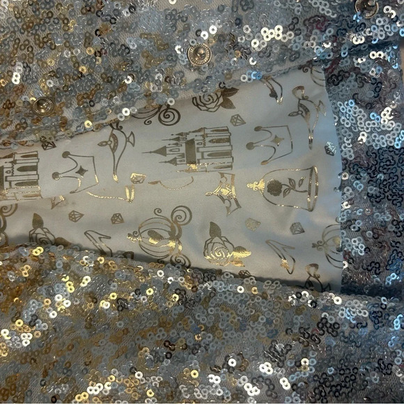 Disney little princess sequin coat  5/6 mint condition- so cute! - Picture 5 of 9